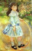 Pierre Renoir Girl with a Hoop